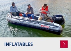 Inflatable boat motor
